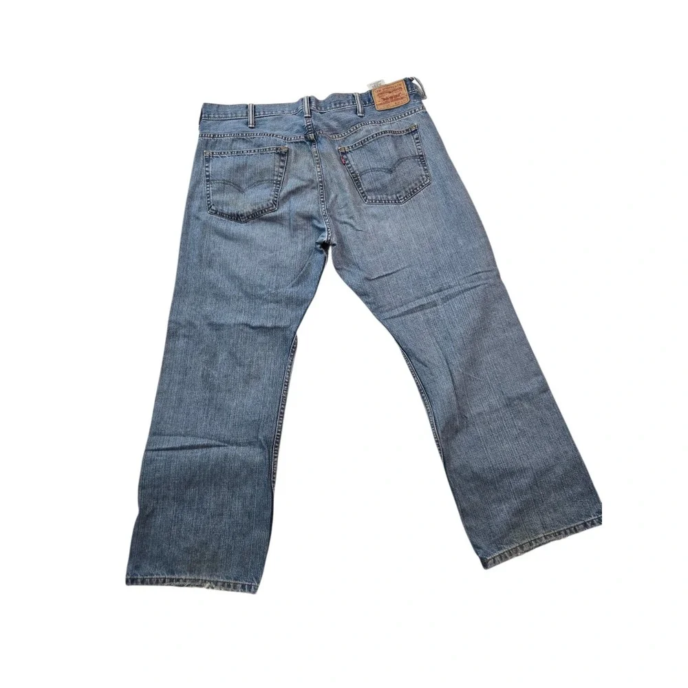 Levi's 569 Jeans Mens 38x30 Blue Dark Wash Denim ‎ Loose Straight Baggy Skater